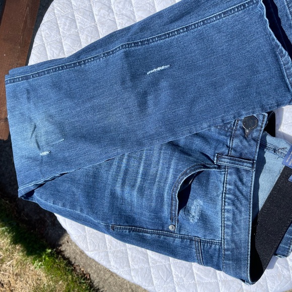 Democracy Ab Solutions Jeans Stretch Denim Straight Leg Size 8 - Picture 13 of 16